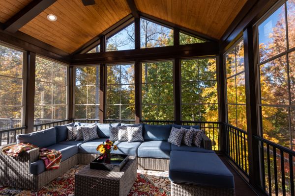 Enclosed Porch Installation in Willoughby