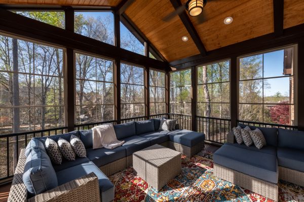 Porch Enclosure Installation in Willoughby